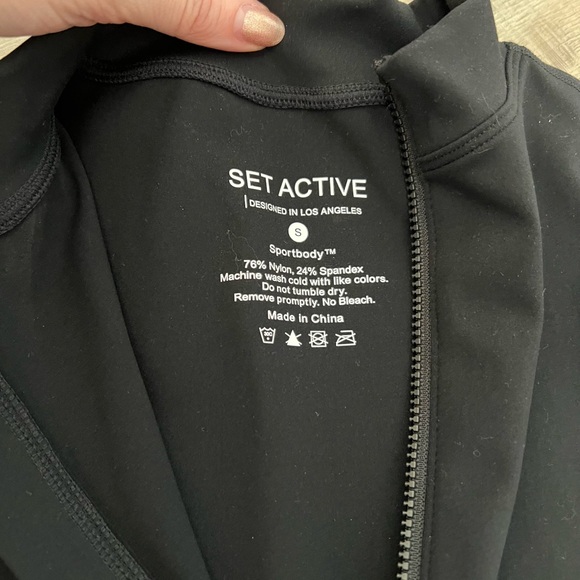 SPORTBODY® MOCK ZIP SHORTYSUIT - ONYX - Picture 2 of 4